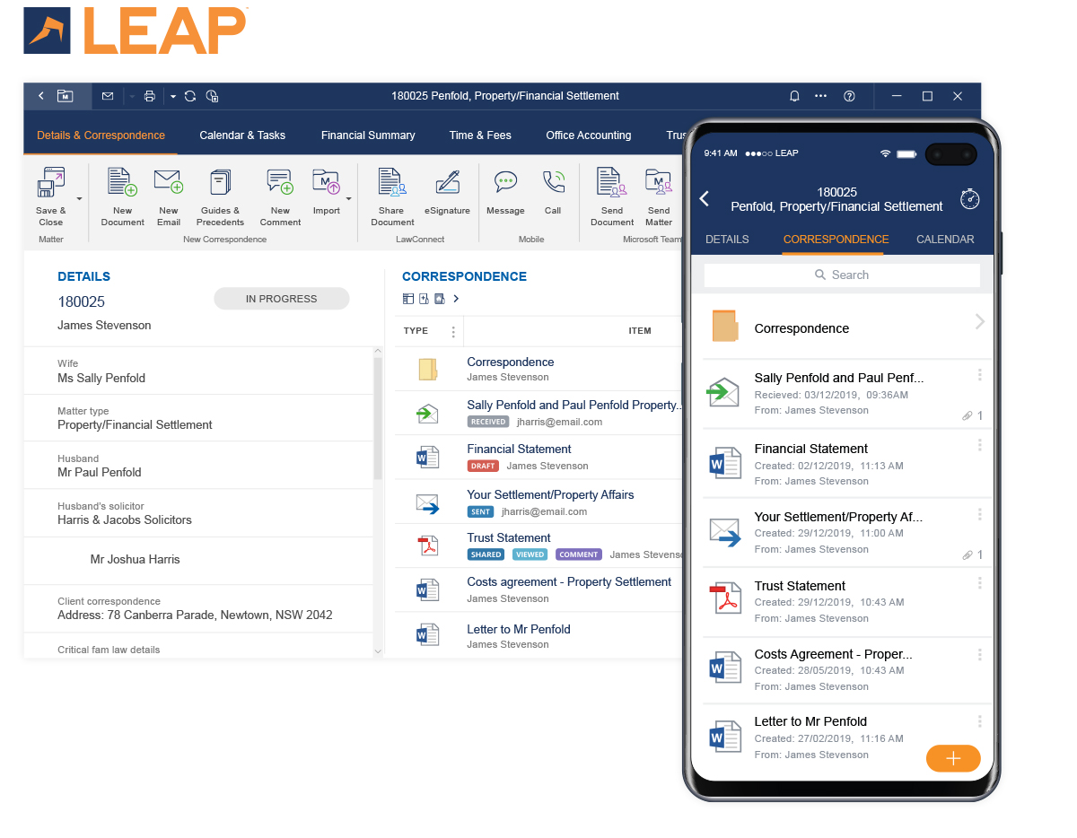LEAP Practice Management Software